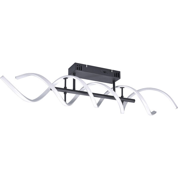 HLW LED LED Plafondlamp - Plafondverlichting - Trion Sarina - 41W - Aanpasbare Kleur - Dimbaar - Rechthoek - Geborsteld Zilver - Aluminium HLW LED LED Plafondlamp - Plafondverlichting - Trion Sarina - 41W - Aanpasbare Kleur - Dimbaar - Rechthoek - Geborsteld Zilver - Aluminium