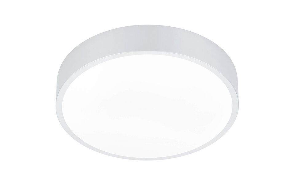 HLW LED LED Plafondlamp - Plafondverlichting - Trion Wilson - 28W - Aanpasbare Kleur - Dimbaar - Rond - Mat Wit - Aluminium HLW LED LED Plafondlamp - Plafondverlichting - Trion Wilson - 28W - Aanpasbare Kleur - Dimbaar - Rond - Mat Wit - Aluminium