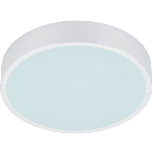 HLW LED LED Ceiling Light - Ceiling Lighting - Trion Wilson - 28W - Adjustable Color - Dimmable - Round - Matte White - Aluminum