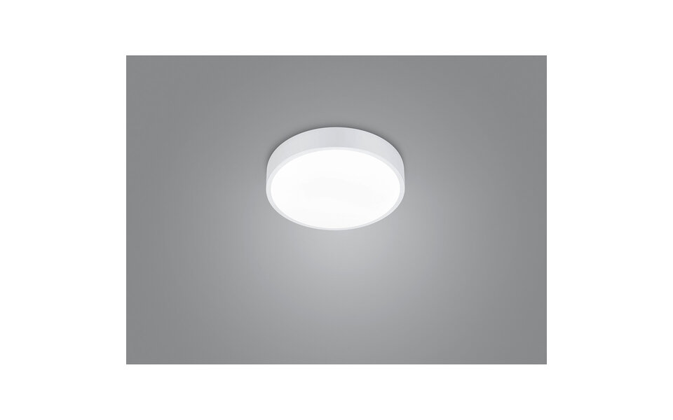 HLW LED LED Plafondlamp - Plafondverlichting - Trion Wilson - 28W - Aanpasbare Kleur - Dimbaar - Rond - Mat Wit - Aluminium HLW LED LED Plafondlamp - Plafondverlichting - Trion Wilson - 28W - Aanpasbare Kleur - Dimbaar - Rond - Mat Wit - Aluminium