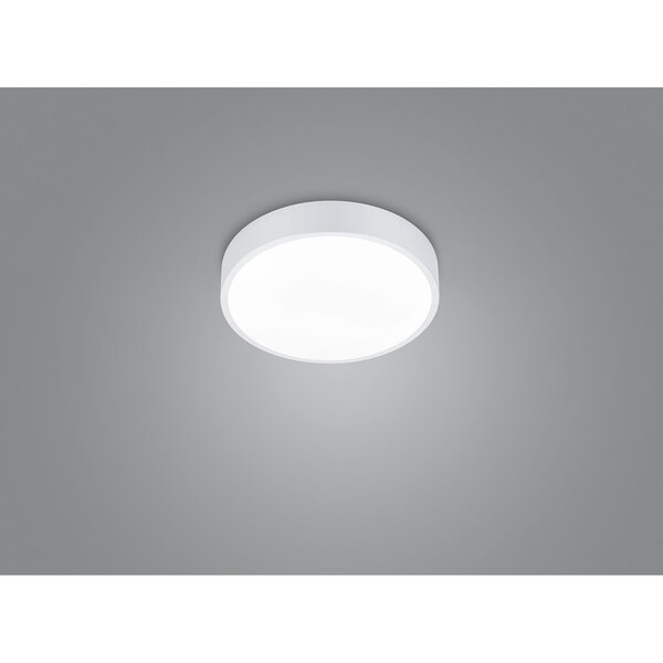HLW LED LED Plafondlamp - Plafondverlichting - Trion Wilson - 28W - Aanpasbare Kleur - Dimbaar - Rond - Mat Wit - Aluminium HLW LED LED Plafondlamp - Plafondverlichting - Trion Wilson - 28W - Aanpasbare Kleur - Dimbaar - Rond - Mat Wit - Aluminium