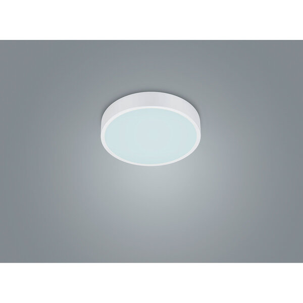 HLW LED LED Plafondlamp - Plafondverlichting - Trion Wilson - 28W - Aanpasbare Kleur - Dimbaar - Rond - Mat Wit - Aluminium HLW LED LED Plafondlamp - Plafondverlichting - Trion Wilson - 28W - Aanpasbare Kleur - Dimbaar - Rond - Mat Wit - Aluminium