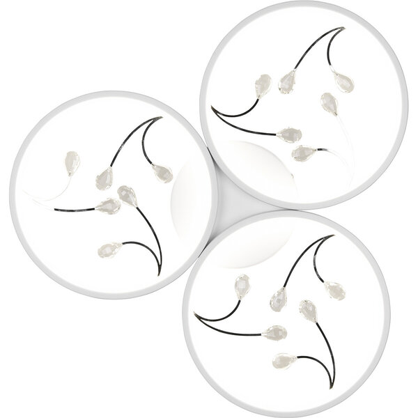 HLW LED LED Plafondlamp - Plafondverlichting - Trion Moovy - 30W - Natuurlijk Wit 4000K - Dimbaar - Rond - Mat Wit - Aluminium HLW LED LED Plafondlamp - Plafondverlichting - Trion Moovy - 30W - Natuurlijk Wit 4000K - Dimbaar - Rond - Mat Wit - Aluminium