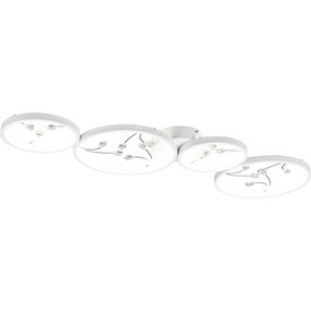 Trion Moovy LED plafondlamp 37W dimbaar 4800 lm 4000K Trion Moovy LED plafondlamp 37W dimbaar 4800 lm 4000K