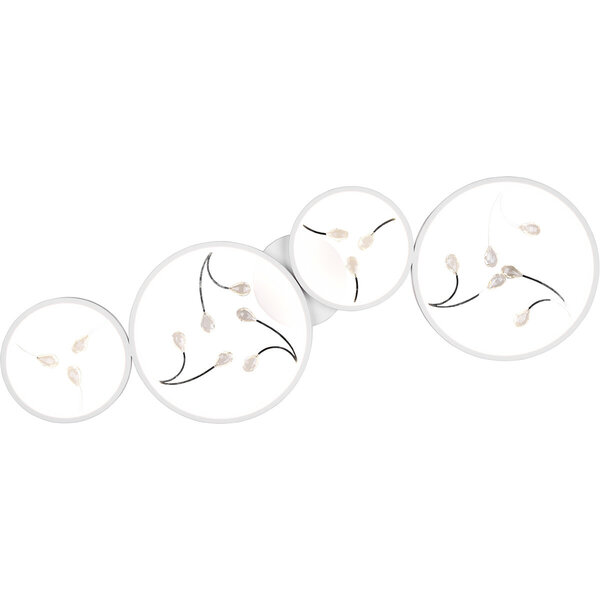 HLW LED LED Plafondlamp - Plafondverlichting - Trion Moovy - 37W - Natuurlijk Wit 4000K - Dimbaar - Rechthoek - Mat Wit - Aluminium HLW LED LED Plafondlamp - Plafondverlichting - Trion Moovy - 37W - Natuurlijk Wit 4000K - Dimbaar - Rechthoek - Mat Wit - Aluminium