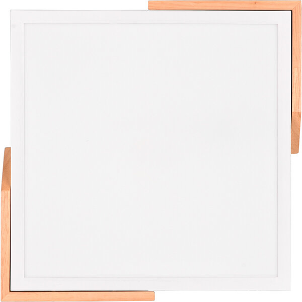 HLW LED LED Plafondlamp - Plafondverlichting - Trion Mirza - 20W - Warm Wit 3000K - Dimbaar - Vierkant - Mat Wit - Kunststof HLW LED LED Plafondlamp - Plafondverlichting - Trion Mirza - 20W - Warm Wit 3000K - Dimbaar - Vierkant - Mat Wit - Kunststof