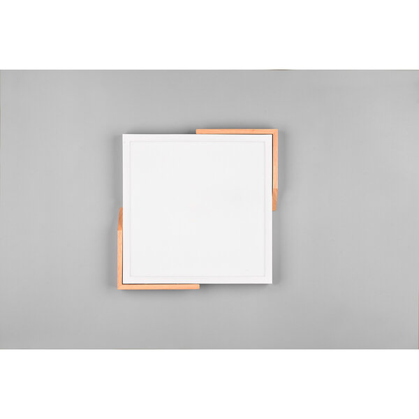 HLW LED LED Plafondlamp - Plafondverlichting - Trion Mirza - 20W - Warm Wit 3000K - Dimbaar - Vierkant - Mat Wit - Kunststof HLW LED LED Plafondlamp - Plafondverlichting - Trion Mirza - 20W - Warm Wit 3000K - Dimbaar - Vierkant - Mat Wit - Kunststof