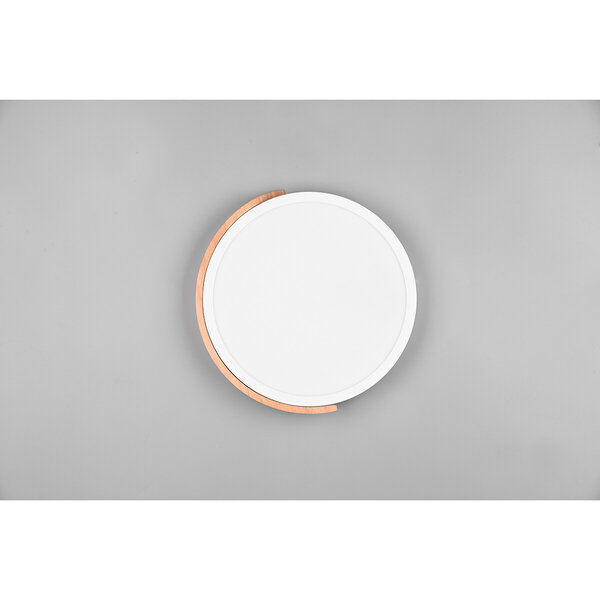 HLW LED LED Plafondlamp - Plafondverlichting - Trion Jersa - 20W - Warm Wit 3000K - Dimbaar - Rond - Mat Wit - Kunststof HLW LED LED Plafondlamp - Plafondverlichting - Trion Jersa - 20W - Warm Wit 3000K - Dimbaar - Rond - Mat Wit - Kunststof