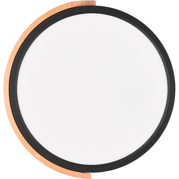 HLW LED LED Plafondlamp - Plafondverlichting - Trion Jersa - 20W - Warm Wit 3000K - Dimbaar - Rond - Mat Zwart - Kunststof HLW LED LED Plafondlamp - Plafondverlichting - Trion Jersa - 20W - Warm Wit 3000K - Dimbaar - Rond - Mat Zwart - Kunststof