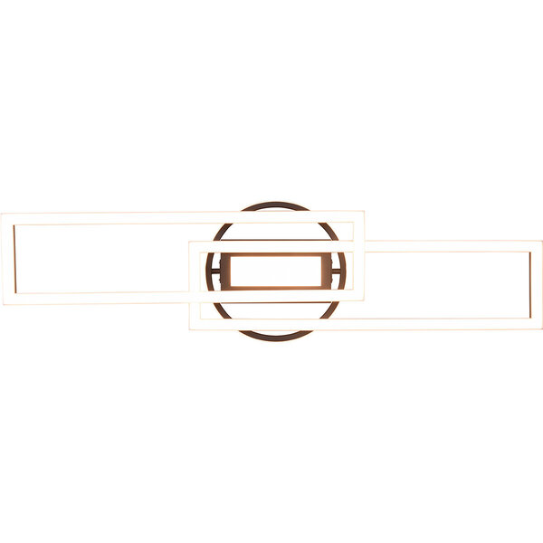 HLW LED LED Plafondlamp - Plafondverlichting - Trion Tiger - 30W - Aanpasbare Kleur - Afstandsbediening - Dimbaar - Rechthoek - Mat Goud - Aluminium HLW LED LED Plafondlamp - Plafondverlichting - Trion Tiger - 30W - Aanpasbare Kleur - Afstandsbediening - Dimbaar - Rechthoek - Mat Goud - Aluminium