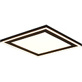 LED Ceiling Lamp - Ceiling Lighting - Trion Coman - 24.5W - Warm White 3000K - Square - Matte Black - Plastic LED Ceiling Lamp - Ceiling Lighting - Trion Coman - 24.5W - Warm White 3000K - Square - Matte Black - Plastic