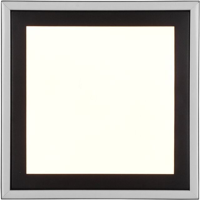 HLW LED LED Ceiling Lamp - Ceiling Lighting - Trion Coman - 24.5W - Warm White 3000K - Square - Matte Black - Plastic HLW LED LED Ceiling Lamp - Ceiling Lighting - Trion Coman - 24.5W - Warm White 3000K - Square - Matte Black - Plastic