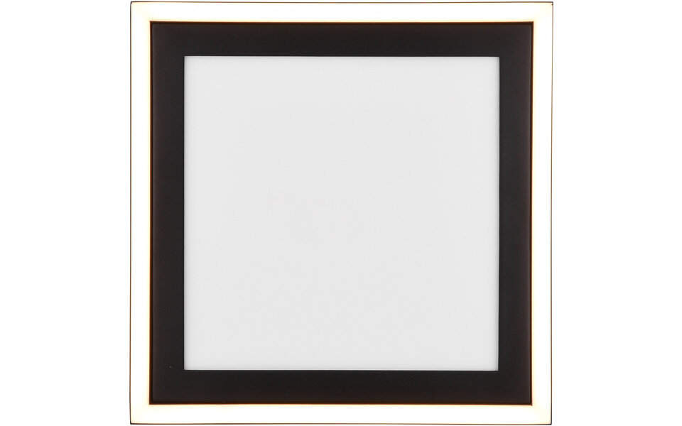 HLW LED LED Plafondlamp - Plafondverlichting - Trion Coman - 24.5W - Warm Wit 3000K - Vierkant - Mat Zwart - Kunststof HLW LED LED Plafondlamp - Plafondverlichting - Trion Coman - 24.5W - Warm Wit 3000K - Vierkant - Mat Zwart - Kunststof