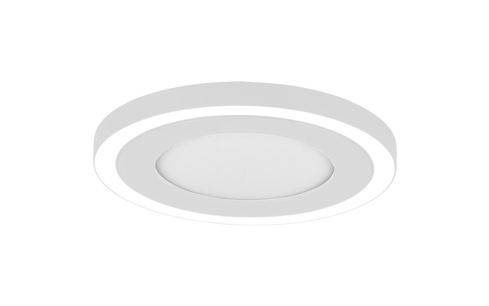 HLW LED LED Ceiling Light - Ceiling Lighting - Trion Coman - 17W - Natural White 4000K - Round - Matte White - Plastic HLW LED LED Ceiling Light - Ceiling Lighting - Trion Coman - 17W - Natural White 4000K - Round - Matte White - Plastic