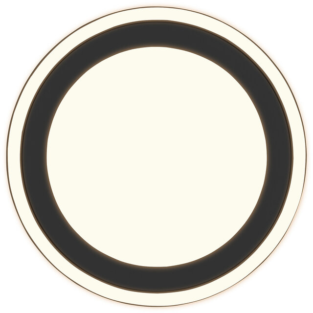 HLW LED LED Ceiling Light - Ceiling Lighting - Trion Coman - 24.5W - Warm White 3000K - Round - Matte Black - Plastic HLW LED LED Ceiling Light - Ceiling Lighting - Trion Coman - 24.5W - Warm White 3000K - Round - Matte Black - Plastic