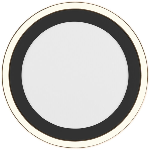 HLW LED LED Plafondlamp - Plafondverlichting - Trion Coman - 24.5W - Warm Wit 3000K - Rond - Mat Zwart - Kunststof HLW LED LED Plafondlamp - Plafondverlichting - Trion Coman - 24.5W - Warm Wit 3000K - Rond - Mat Zwart - Kunststof