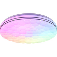 The Trion Taco LED Ceiling Light 22W RGB Dimmable 2500lm