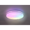 HLW LED LED Plafondlamp - Plafondverlichting - Trion Taco - 22W - Aanpasbare Kleur - RGB - Afstandsbediening - Dimbaar - Sterlicht - Rond - Mat Wit - Kunststof HLW LED LED Plafondlamp - Plafondverlichting - Trion Taco - 22W - Aanpasbare Kleur - RGB - Afstandsbediening - Dimbaar - Sterlicht - Rond - Mat Wit - Kunststof