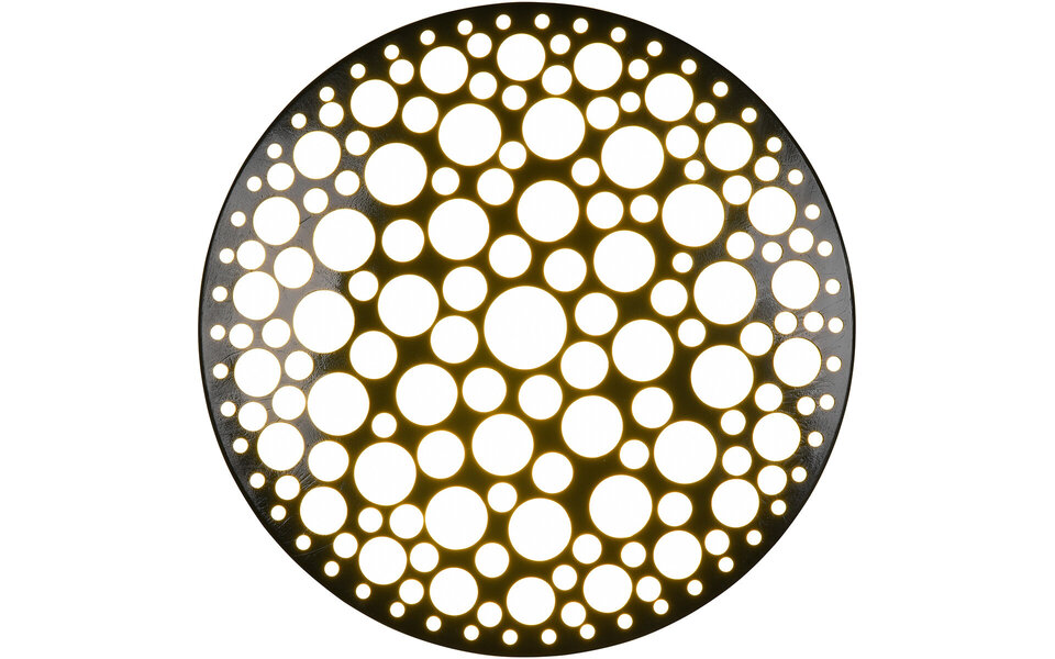 HLW LED LED Plafondlamp - Plafondverlichting - Trion Carol - 11W - Warm Wit 3000K - Rond - Mat Zwart - Kunststof HLW LED LED Plafondlamp - Plafondverlichting - Trion Carol - 11W - Warm Wit 3000K - Rond - Mat Zwart - Kunststof