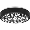 HLW LED LED Ceiling Light - Ceiling Lighting - Trion Carol - 11W - Warm White 3000K - Round - Matte Black - Plastic HLW LED LED Ceiling Light - Ceiling Lighting - Trion Carol - 11W - Warm White 3000K - Round - Matte Black - Plastic