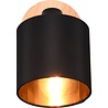 HLW LED LED Wall Spotlight - Wall Lighting - Trion Torry - E14 Fitting - Round - Matte Brown - Aluminum