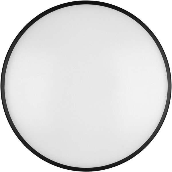 HLW LED LED Plafondlamp - Plafondverlichting - Trion Lombis - 34W - Warm Wit 3000K - Dimbaar - Rond - Mat Zwart - Kunststof HLW LED LED Plafondlamp - Plafondverlichting - Trion Lombis - 34W - Warm Wit 3000K - Dimbaar - Rond - Mat Zwart - Kunststof