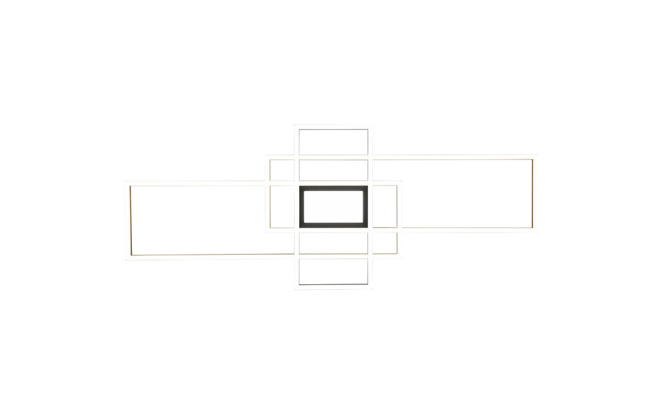 HLW LED LED Ceiling Lamp - Ceiling Lighting - Trion Urano - 60W - Adjustable Color - Remote Control - Dimmable - Rectangular - Matte Gold - Aluminum HLW LED LED Ceiling Lamp - Ceiling Lighting - Trion Urano - 60W - Adjustable Color - Remote Control - Dimmable - Rectangular - Matte Gold - Aluminum