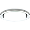 ronde mat zwarte dimbare LED plafondlamp 480mm 21W 2500 lumen met instelbare kleurtemperatuur
