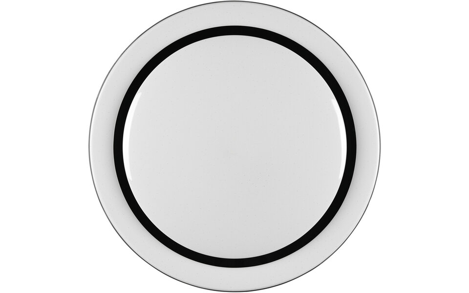 HLW LED LED Ceiling Lamp - Ceiling Lighting - Trion Atras - 21W - Adjustable Color - Remote Control - Dimmable - Star Light - Round - Matte Black - Plastic