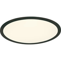 Trion Povino LED ceiling light 26W 3000 lm dimmable matte black Trion Povino LED ceiling light 26W 3000 lm dimmable matte black