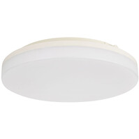 LED plafondlamp mat wit 15W 1275lm IP54 Ø220mm