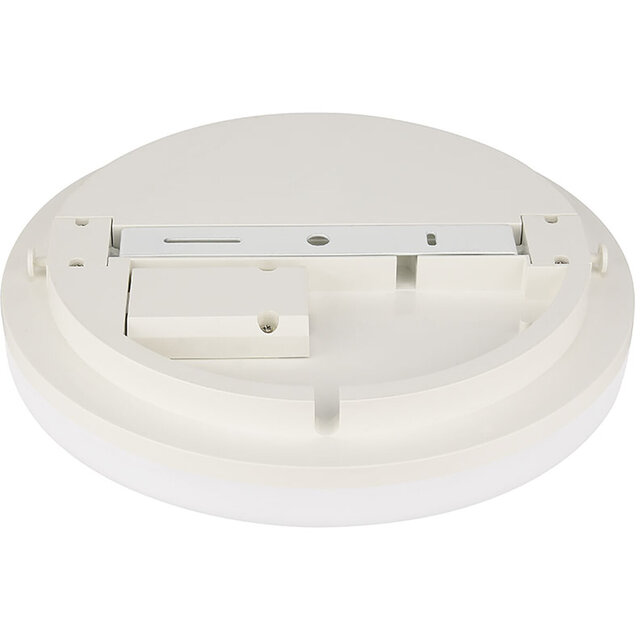 HLW LED LED Ceiling Light - Ceiling Lighting - Bathroom Light - Andres - Surface Mounted Round 15W - Waterproof IP54 - Bright/Cool White 6400K - Matte White - Plastic HLW LED LED Ceiling Light - Ceiling Lighting - Bathroom Light - Andres - Surface Mounted Round 15W - Waterproof IP54 - Bright/Cool White 6400K - Matte White - Plastic