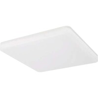 LED Ceiling Light Andres 15W 1275lm Square Matte White IP54