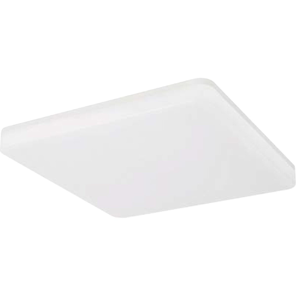 LED Ceiling Light 15W - Waterproof IP54 Square White Plastic