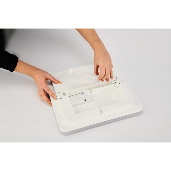 HLW LED LED Plafondlamp - Plafondverlichting - Badkamerlamp - Andres - Opbouw Vierkant 15W - Waterdicht IP54 - Helder/Koud Wit 6400K - Mat Wit - Kunststof HLW LED LED Plafondlamp - Plafondverlichting - Badkamerlamp - Andres - Opbouw Vierkant 15W - Waterdicht IP54 - Helder/Koud Wit 6400K - Mat Wit - Kunststof