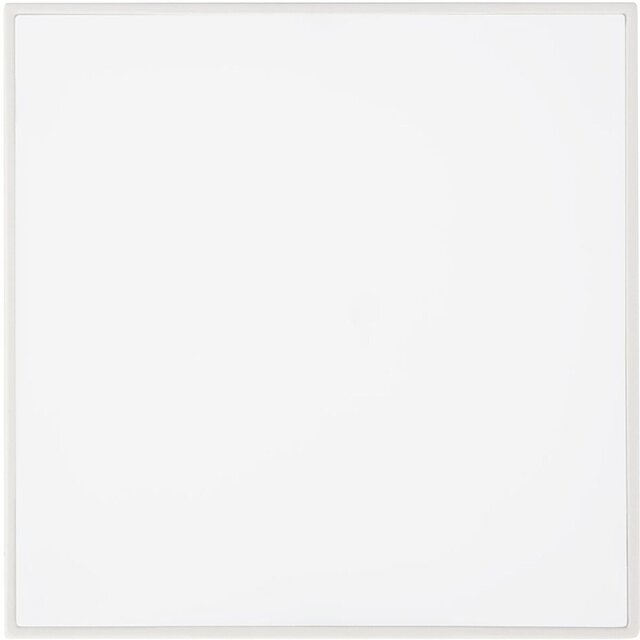 HLW LED LED Plafondlamp - Plafondverlichting - Badkamerlamp - Andres - Opbouw Vierkant 15W - Waterdicht IP54 - Helder/Koud Wit 6400K - Mat Wit - Kunststof