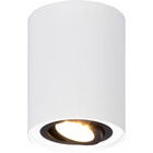 HLW LED LED Ceiling Spotlight - Trion Cosmin - GU10 Fitting - Round - Matte White - Aluminum