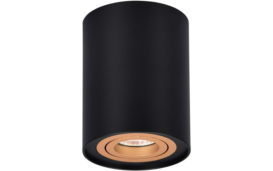 HLW LED LED Ceiling Spotlight - Trion Cosmin - GU10 Fitting - Round - Matte Black - Aluminum HLW LED LED Ceiling Spotlight - Trion Cosmin - GU10 Fitting - Round - Matte Black - Aluminum