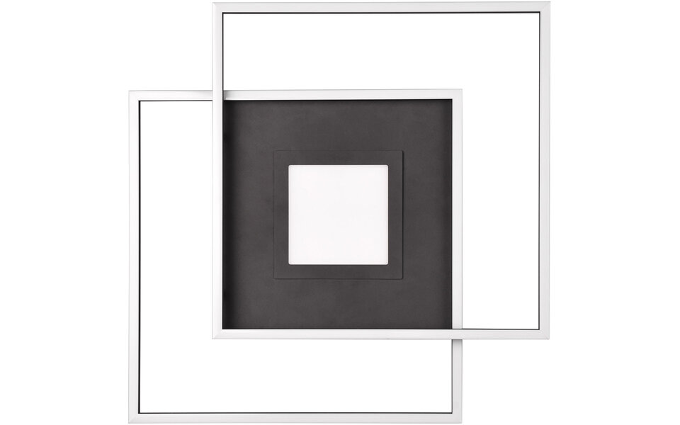 HLW LED LED Ceiling Lamp - Ceiling Lighting - Trion Avia - 36W - Adjustable Color - Remote Control - Dimmable - Matte Black - Aluminum