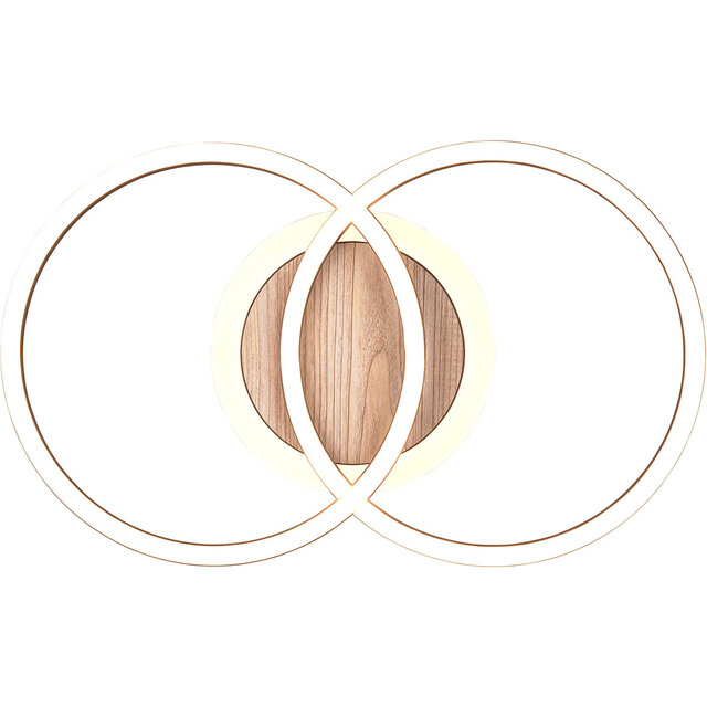 HLW LED LED Ceiling Lamp - Ceiling Lighting - Trion Goron - 25W - Adjustable Color - Remote Control - Dimmable - Round - Matte Black - Wood HLW LED LED Ceiling Lamp - Ceiling Lighting - Trion Goron - 25W - Adjustable Color - Remote Control - Dimmable - Round - Matte Black - Wood