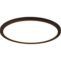 Trion Urea LED Ceiling Lamp Dimmable RGB 18W 2200lm Matte Black