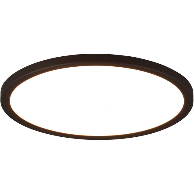 Trion Urea LED Plafondlamp Dimbaar RGB 18W 2200lm Mat Zwart Verlichting per ruimte Trion Urea LED Plafondlamp Dimbaar RGB 18W 2200lm Mat Zwart Verlichting per ruimte