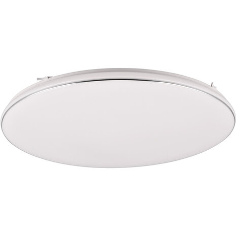 LED Plafondlamp - Trion Lana - 46W - Warm Wit 3000K - Dimbaar - Rond - Mat Wit - Kunststof LED Plafondlamp - Trion Lana - 46W - Warm Wit 3000K - Dimbaar - Rond - Mat Wit - Kunststof