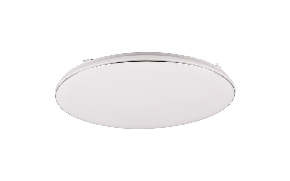 HLW LED LED Ceiling Light - Trion Lana - 46W - Natural White 4000K - Dimmable - Round - Matte White - Plastic