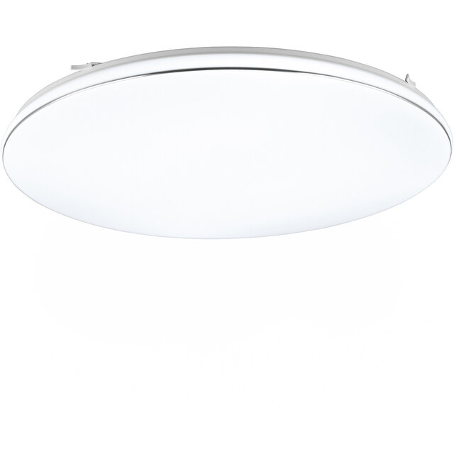 ronde dimbare LED plafondlamp 46W 5600 lumen 4000K neutraal wit met strakke witte afwerking