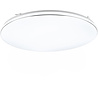 ronde dimbare LED plafondlamp 46W 5600 lumen 4000K neutraal wit met strakke witte afwerking