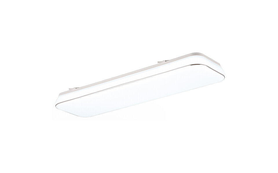 HLW LED LED Ceiling Light - Ceiling Lighting - Trion Lana - 28W - Natural White 4000K - Dimmable - Rectangular - White - Plastic