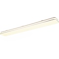 LED Ceiling Lamp - Ceiling Lighting - Trion Lana - 46W - Warm White 3000K - Dimmable - Rectangular - White - Plastic
