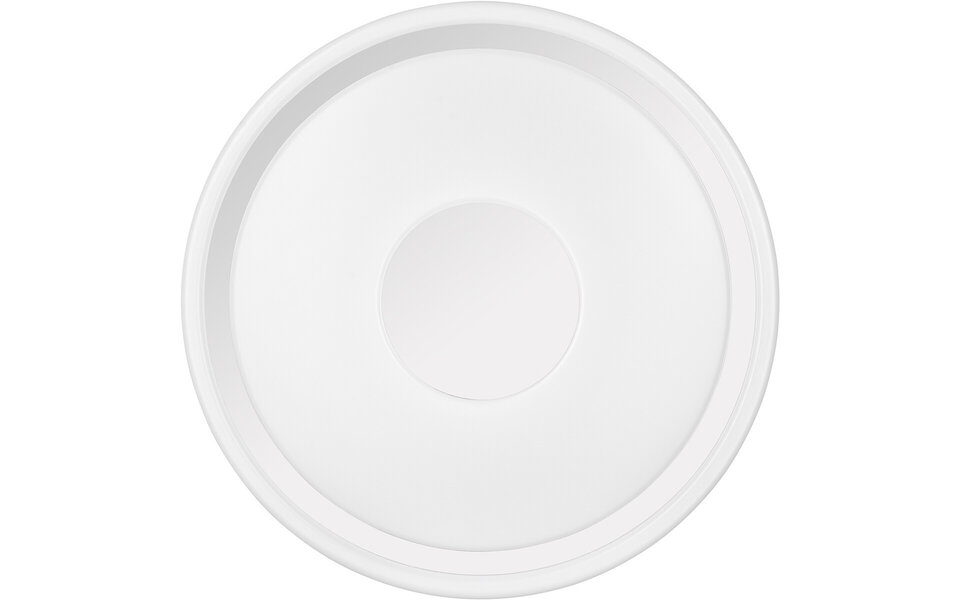 HLW LED LED Plafondlamp - Plafondverlichting - Trion Duna - 16W - Natuurlijk Wit 4000K - Rond - Chroom - Kunststof