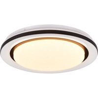 Trion Karda LED ceiling light RGBW 17W 2000 lm dimmable Ø380mm